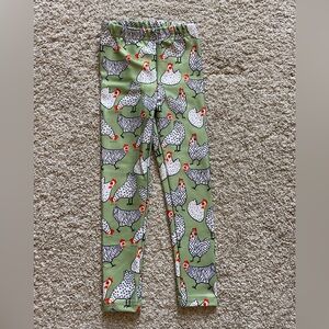 Urban Smalls chicken print leggings